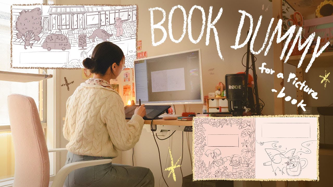 Давайте проиллюстрируем иллюстрированную книгу 📖✏️ видеоблог художника-писателя