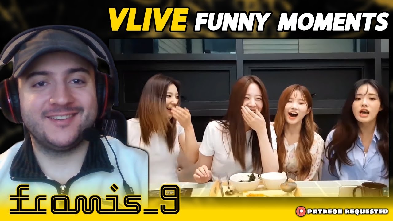 fromis_9 (프로미스나인) funny moments #5, #6, #7, #8 & #9 (VLIVE) | REACTION