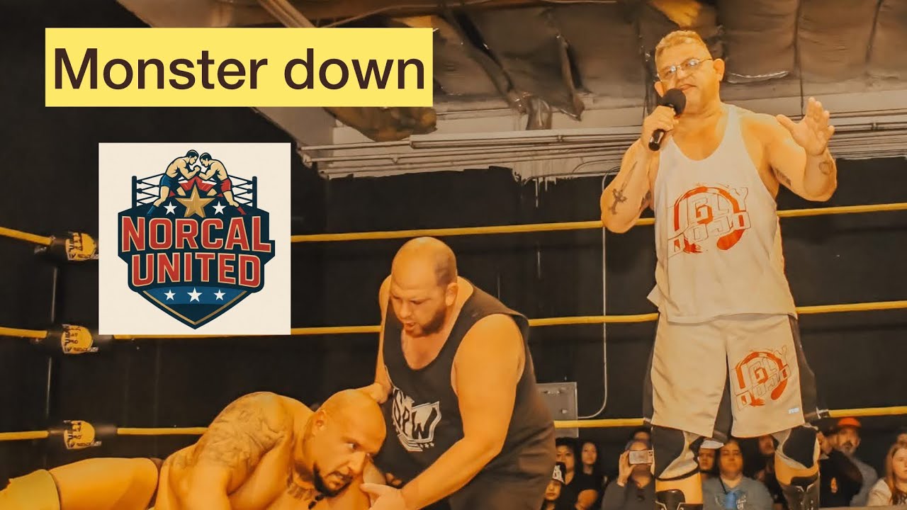 Prowrestling Vlogs: Nor-Cal United Has its first show. Fatu vs Kratos 