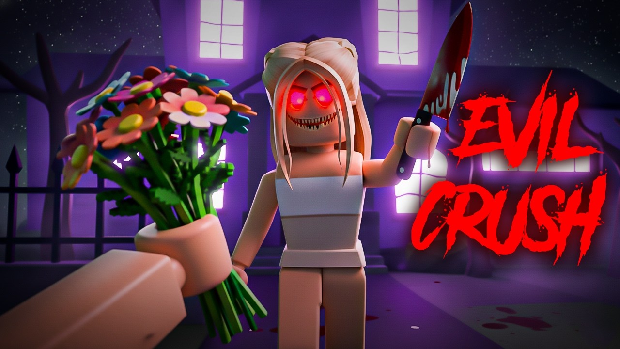 ESCAPE EVIL CRUSH OBBY (SCARY OBBY) full Walkthrough