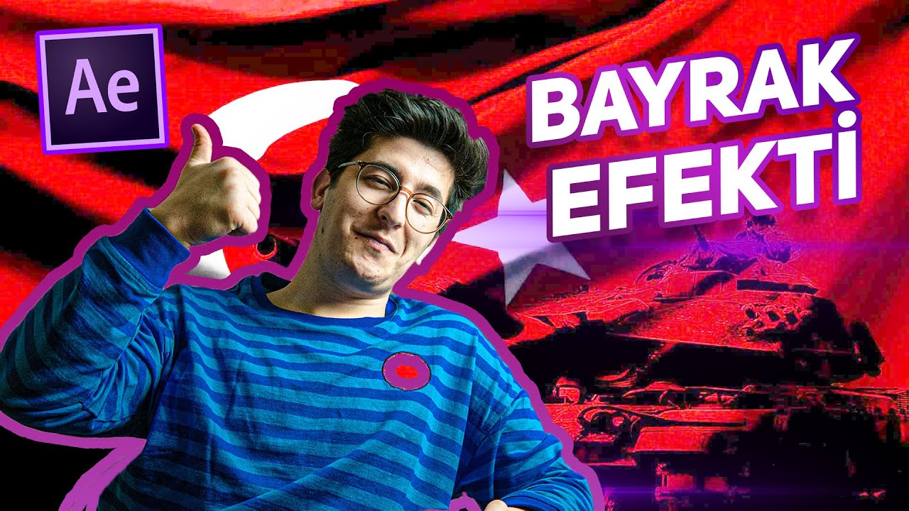 Dalgalanan BAYRAK EFEKTİ Nasıl Yapılır? | After Effects Dersleri