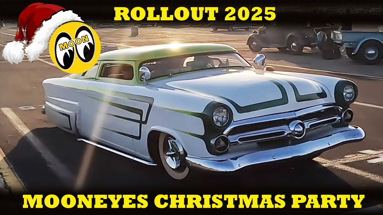 EPIC ROLLOUT Mooneyes Christmas Party 2025
