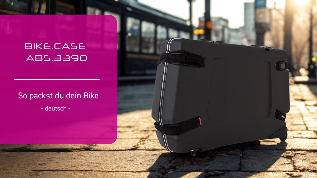 B&W bike.case ABS.3390 | bike.case 2.0 packen – Fahrrad sicher für Flugreisen verstauen