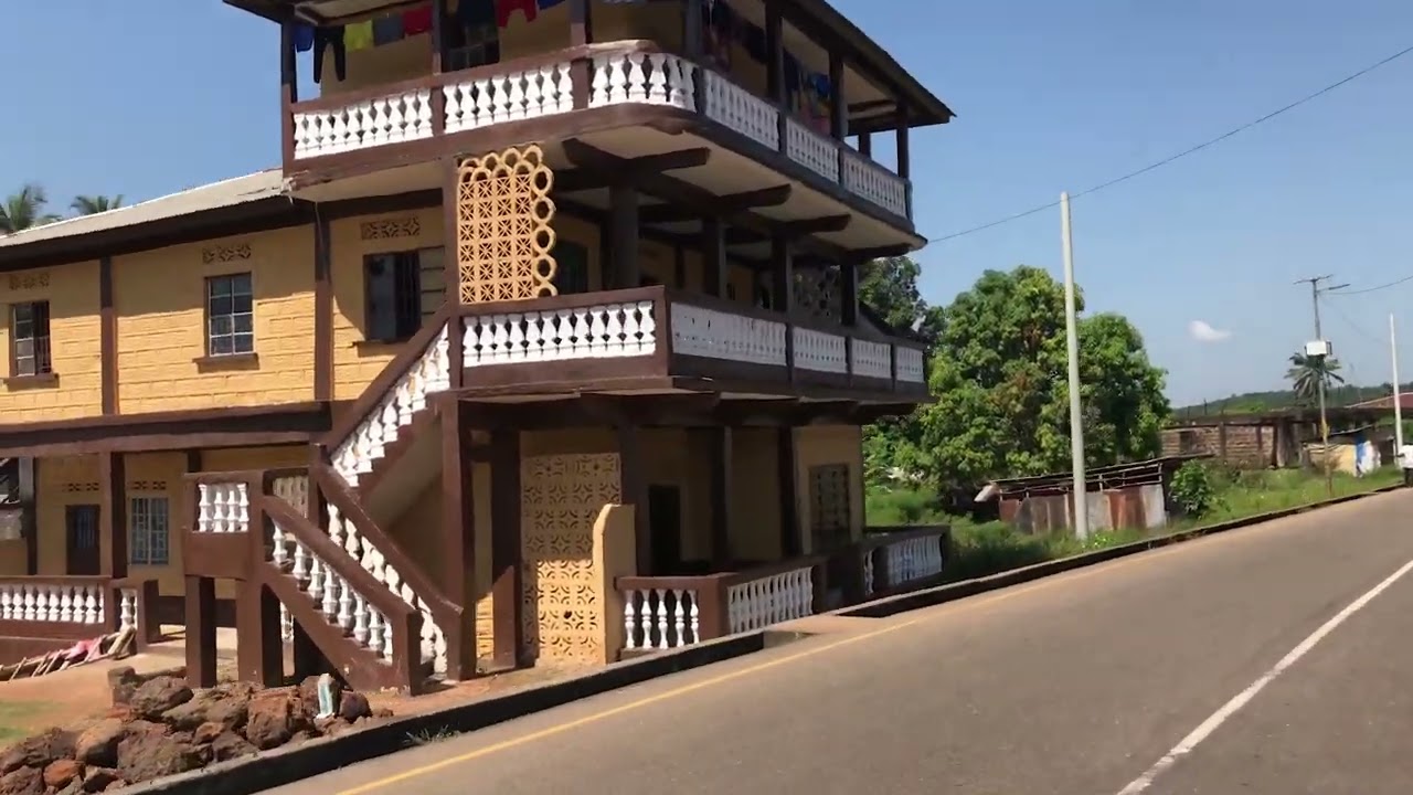 Moving around Kambia Sierra Leone 2022 Part 1