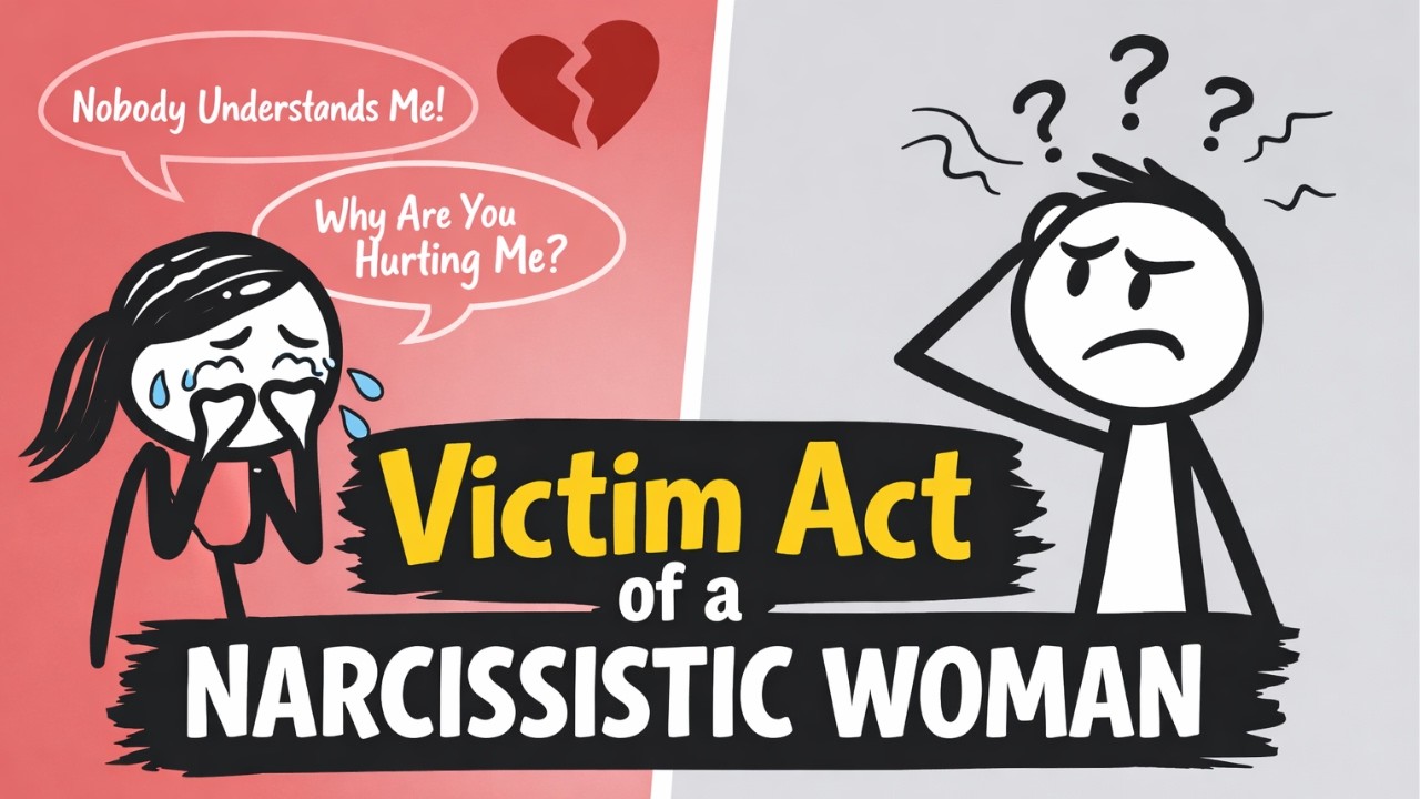 Understanding the “Victim Act” of a Narcissistic Woman | Stop Being Manipulated