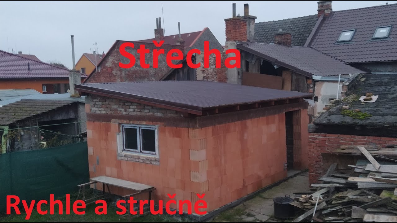 D&iacute;lna sv&eacute;pomoc&iacute; - Střecha ⚒️ krok po kroku