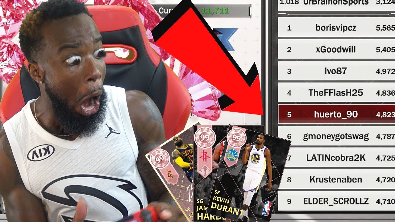 EXPOSED!! PLAYING AGAINST THE BEST TOP 10 PLAYER IN SUPERMAX LEADERBOARDS! NBA 2k18 MyTeam