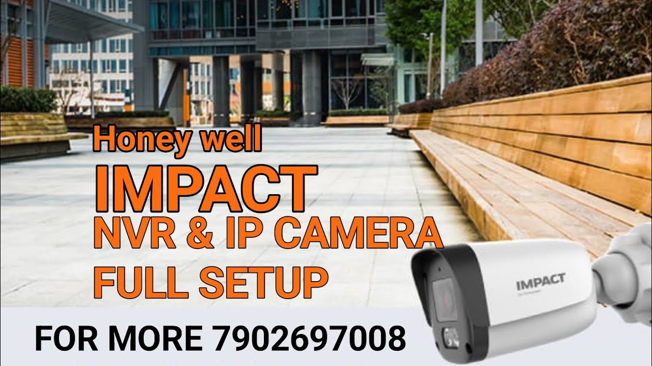 Honeywell Impact NVR FULL SETUP , IP camera configuration | IP Camera training in malayalam