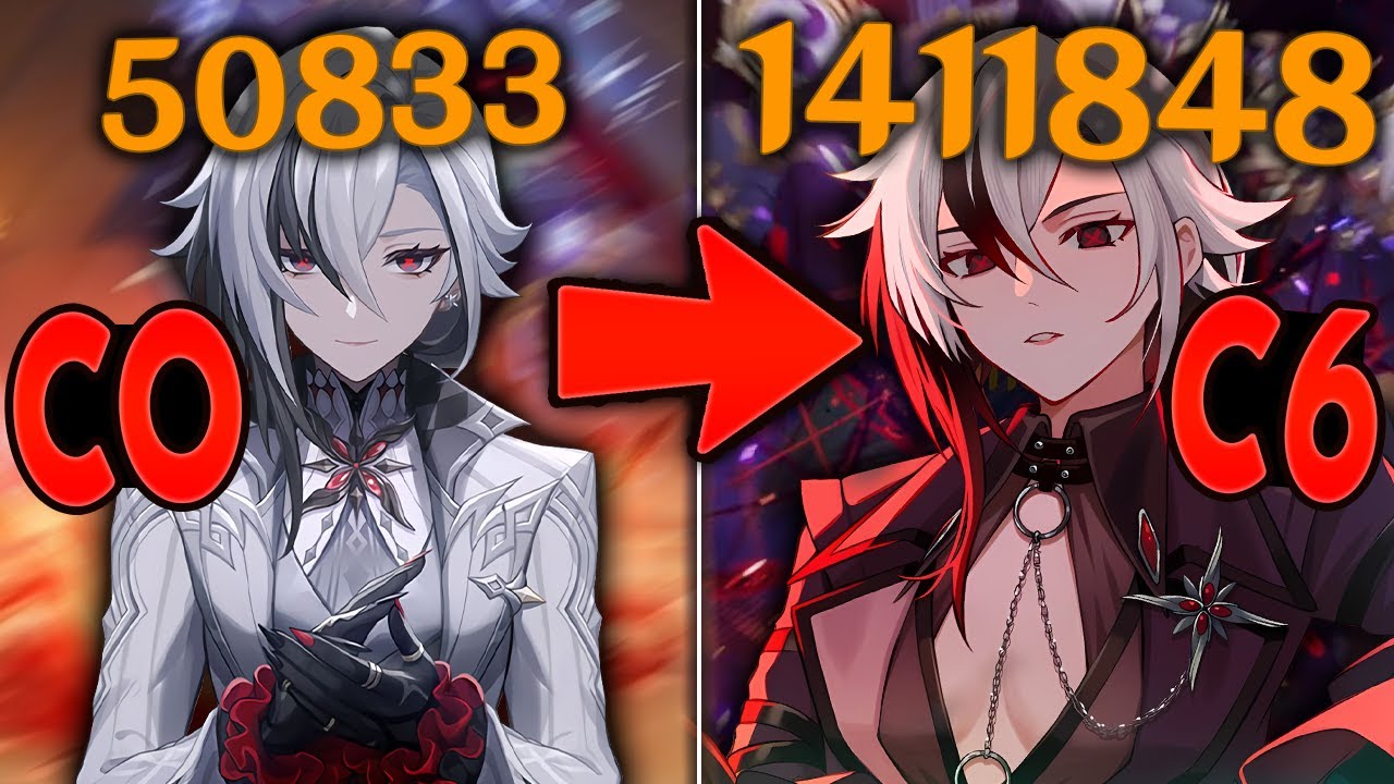 Arlecchino est encore + STUPIDE avec ses Constellations ! | Genshin Impact