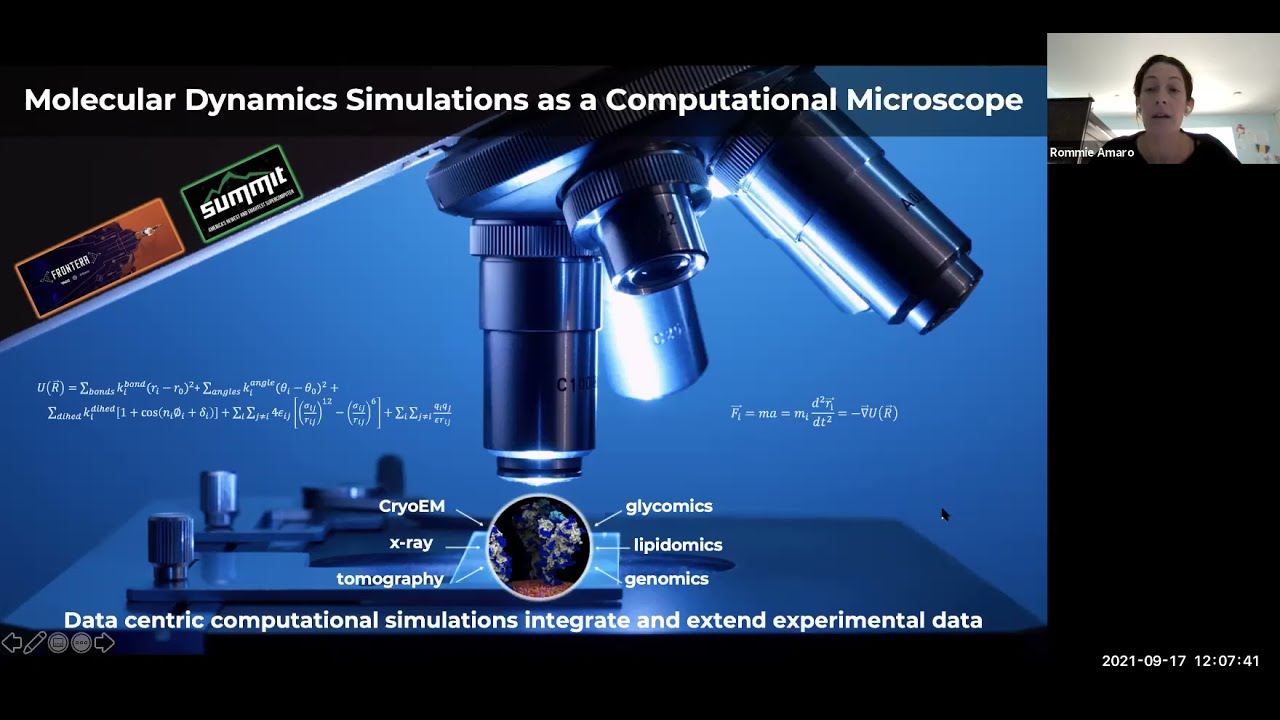 VTLSS: Computational Microscopy of SARS-CoV-2 with Dr. Rommie Amaro