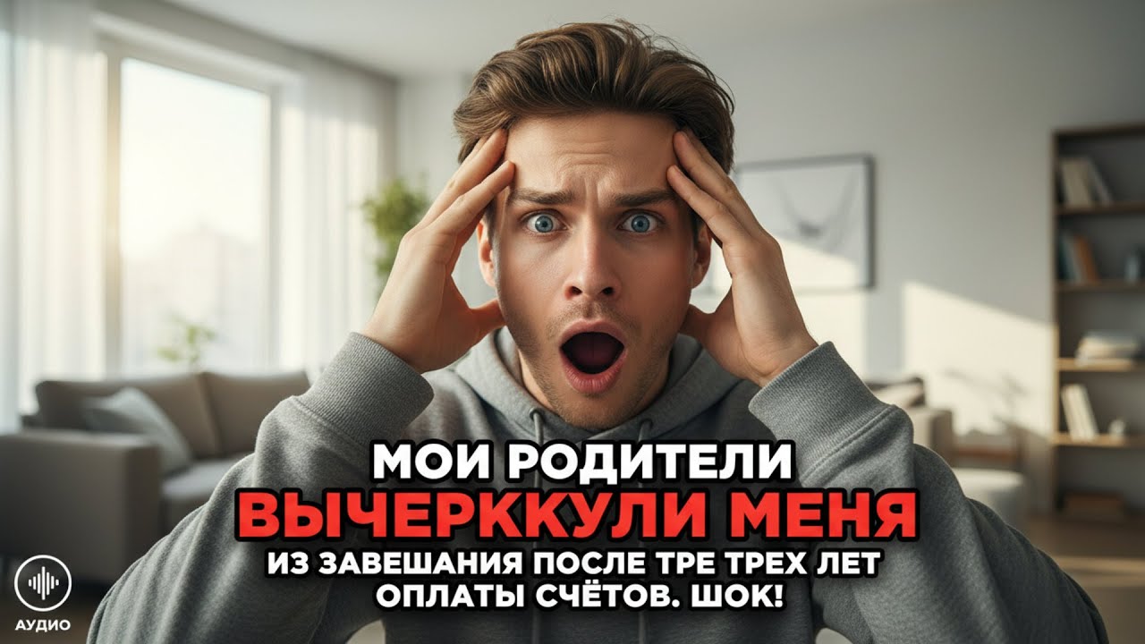 Родители вычеркнули меня из завещания после трёх лет оплаты их счетов. Так что...