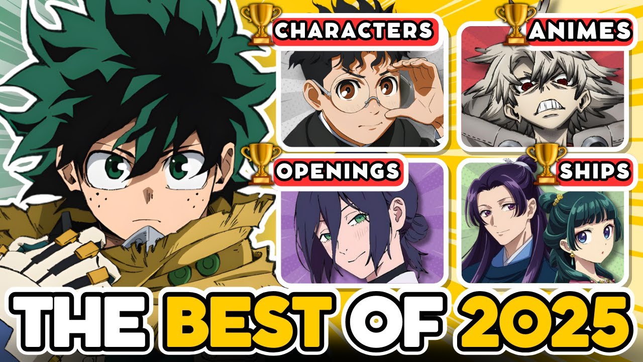 PICK the BEST of 2025 ANIME (CHARACTERS, OPS & MORE) 🔥 | ANIME QUIZ