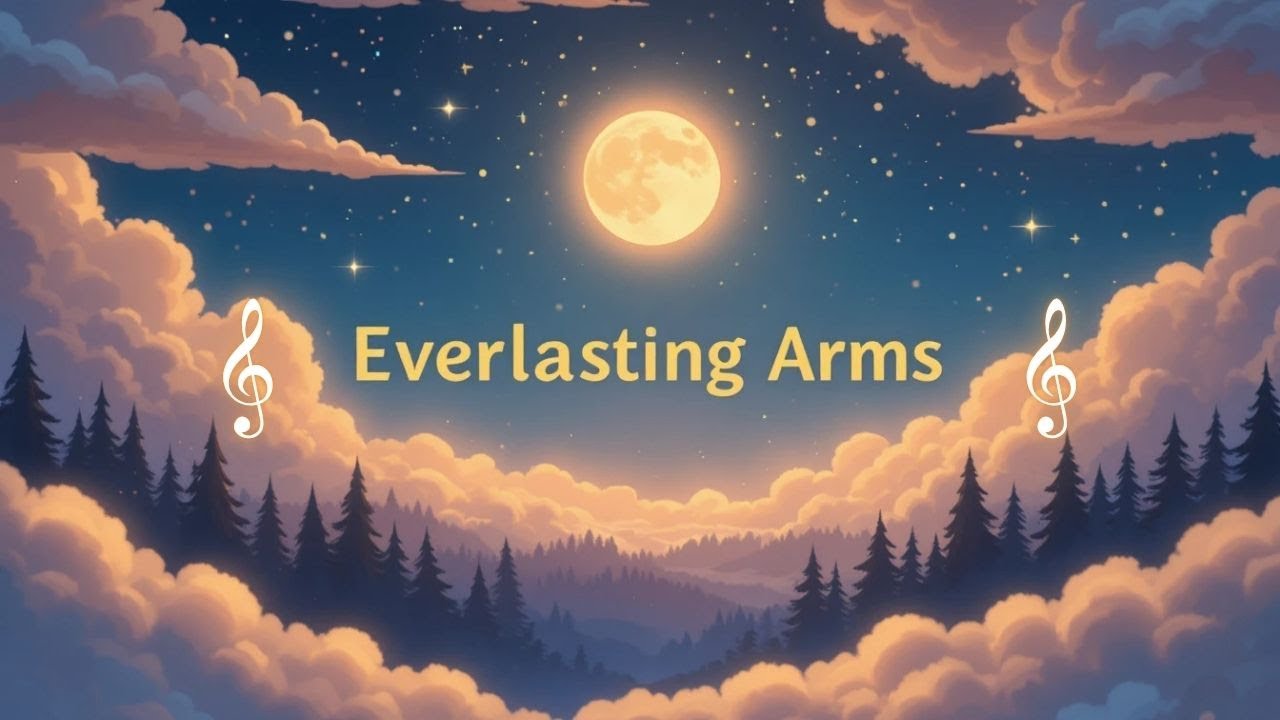 🎵 Everlasting Arms | Peaceful Christian Lullaby (Deuteronomy 33:27) | Soothing Sleep Song