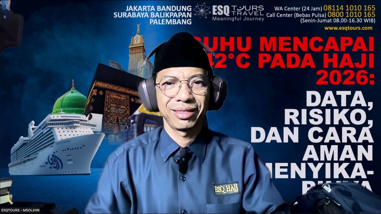 Haji 2026 di Musim Panas Ekstrem: Suhu hingga 42°C, Risiko, dan Strategi Aman bagi Jemaah