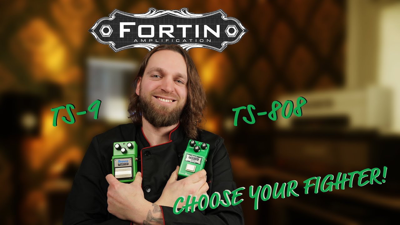 FORTIN modded TS-9 VS TS-808 Tubescreamer! Is there a difference?
