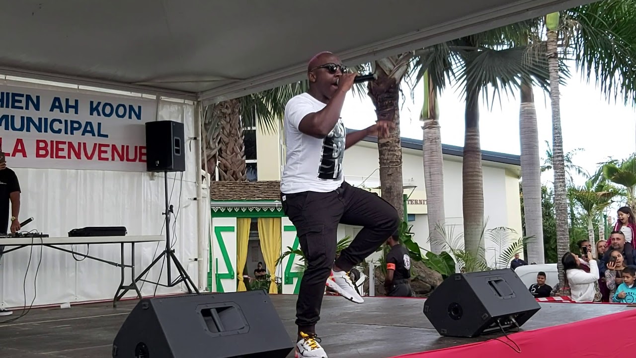 Abdoul & les enfants & Dj Sebb , Nou Ariv , Trois-Mares Réunion Août 2019