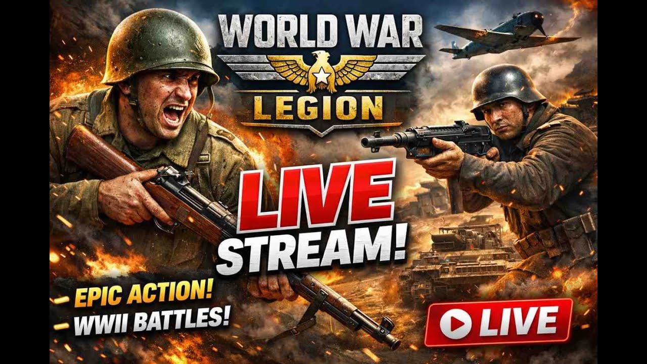 WORLD WAR LEGION LIVE 🔴 First Time Gameplay