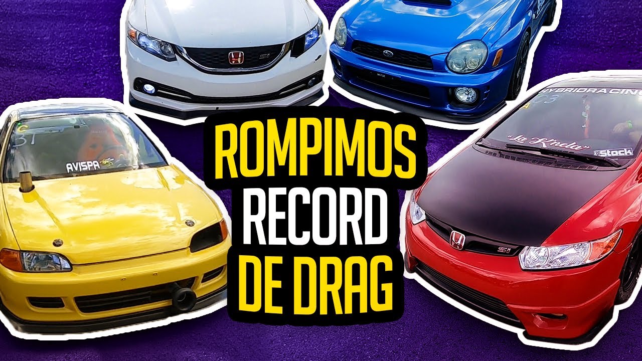 ROMPIMOS RECORD DE DRAG - Drag War 2019 #PANAMA