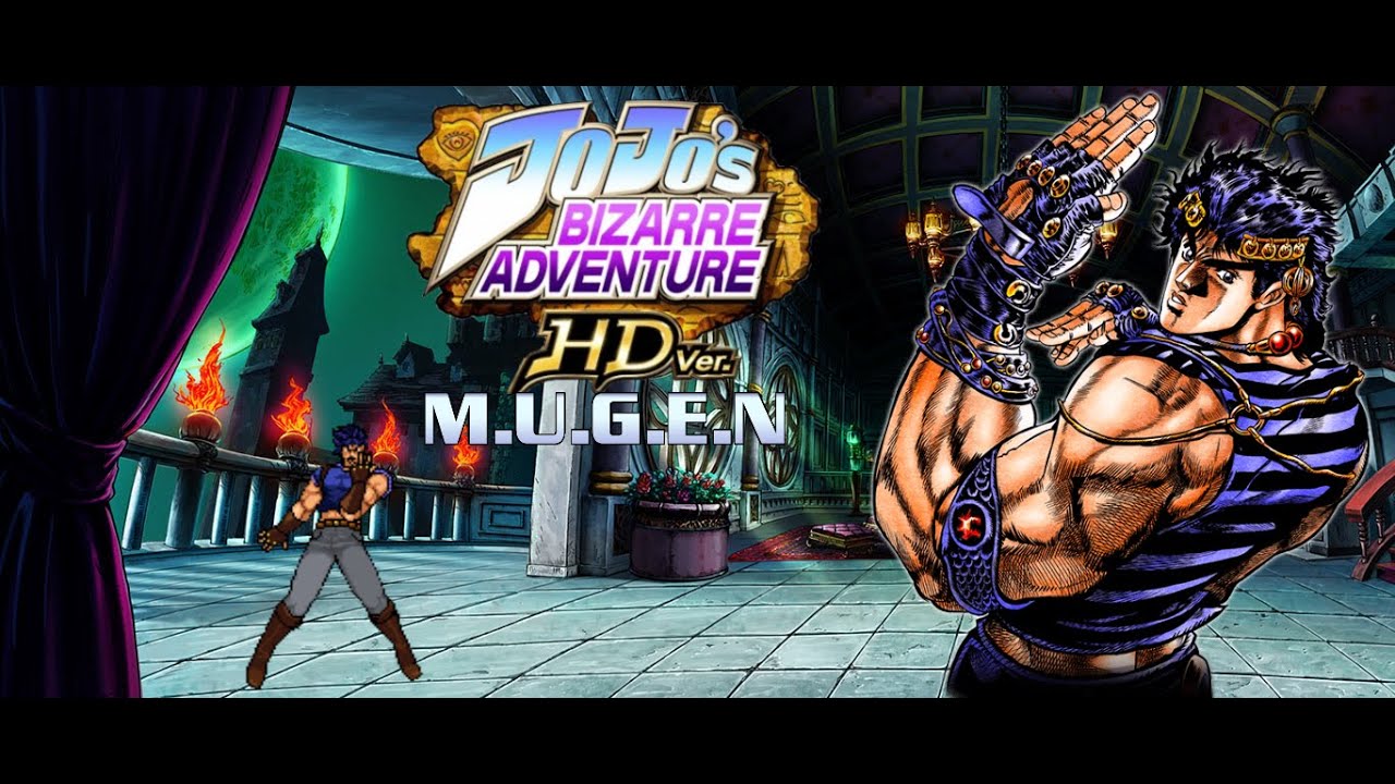 How To Play Jonathan Joestar in M.U.G.E.N REMAKE