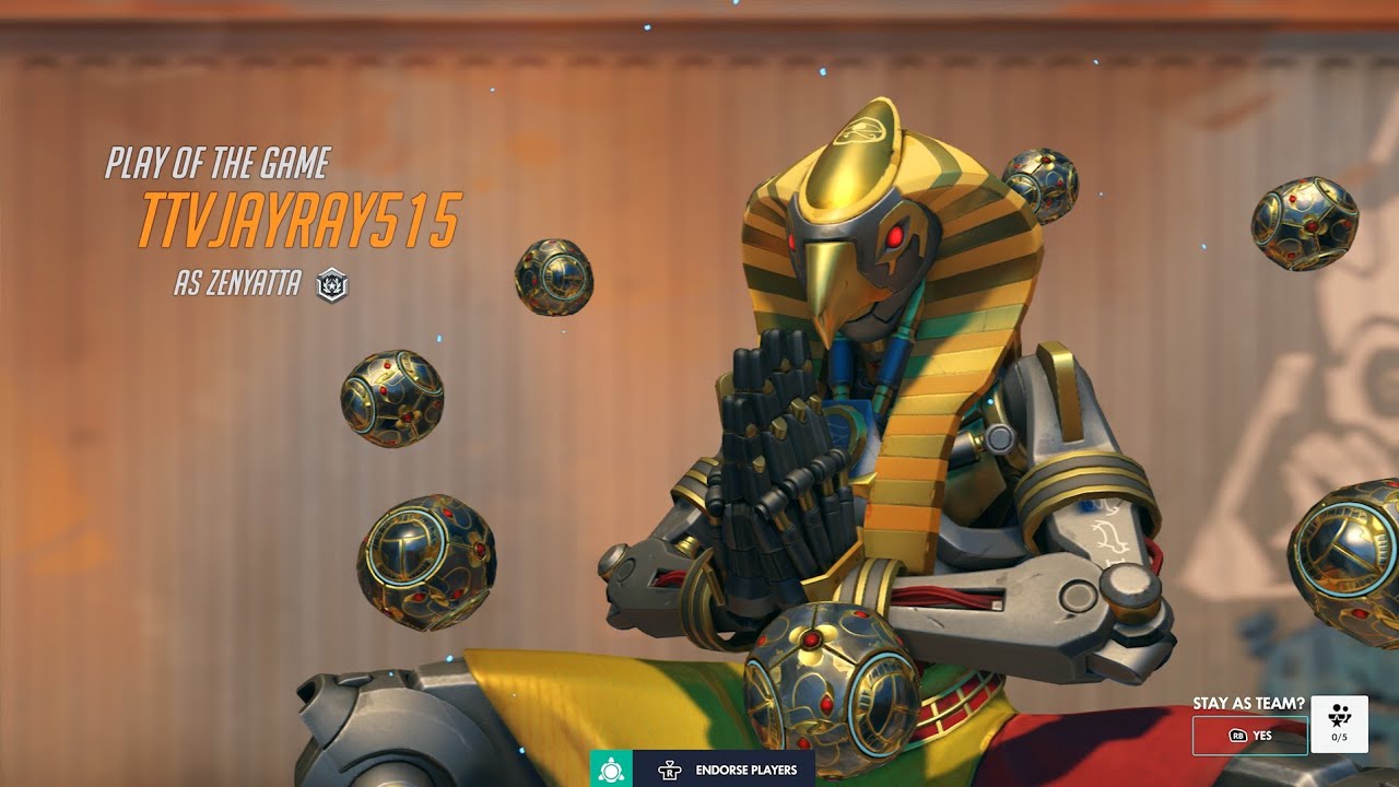 Playing some qp on overwatch
