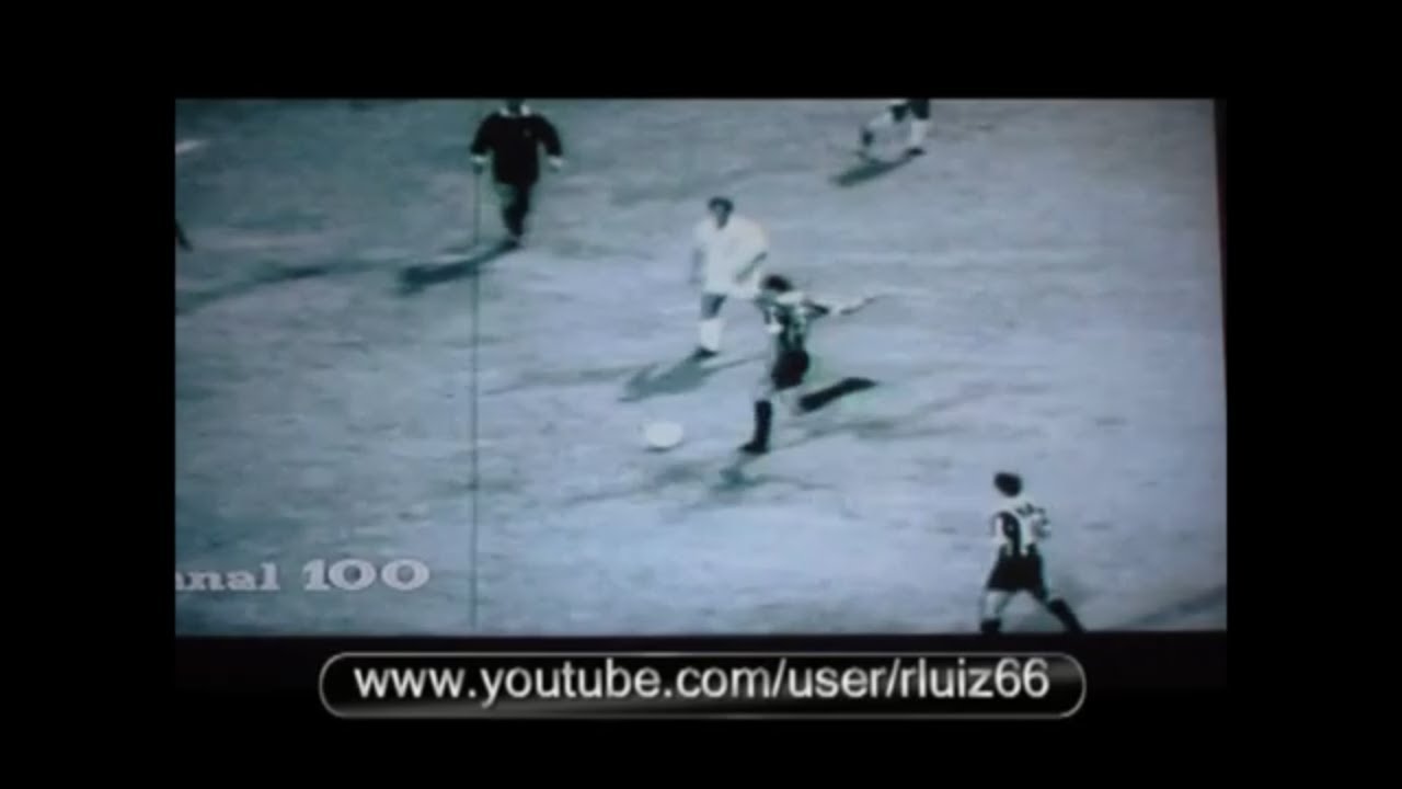 Corinthians 2 x 0 Santos 1968 Quebra do tabu 1 tempo