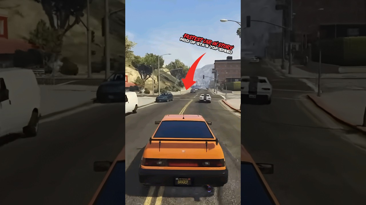 🔥 Fastest Story Mode Car in GTA 5!🤯📈