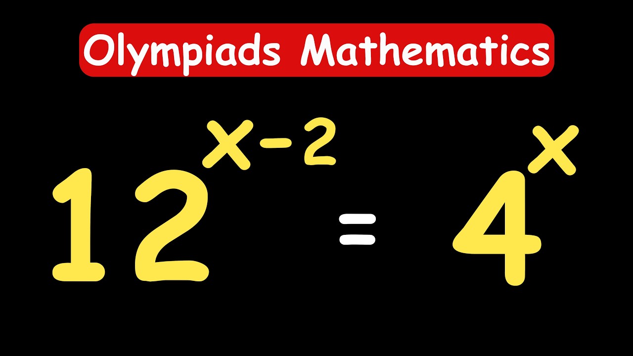 FRANCE OLYMPIADS EXAMS || How to Solve for x? #maths