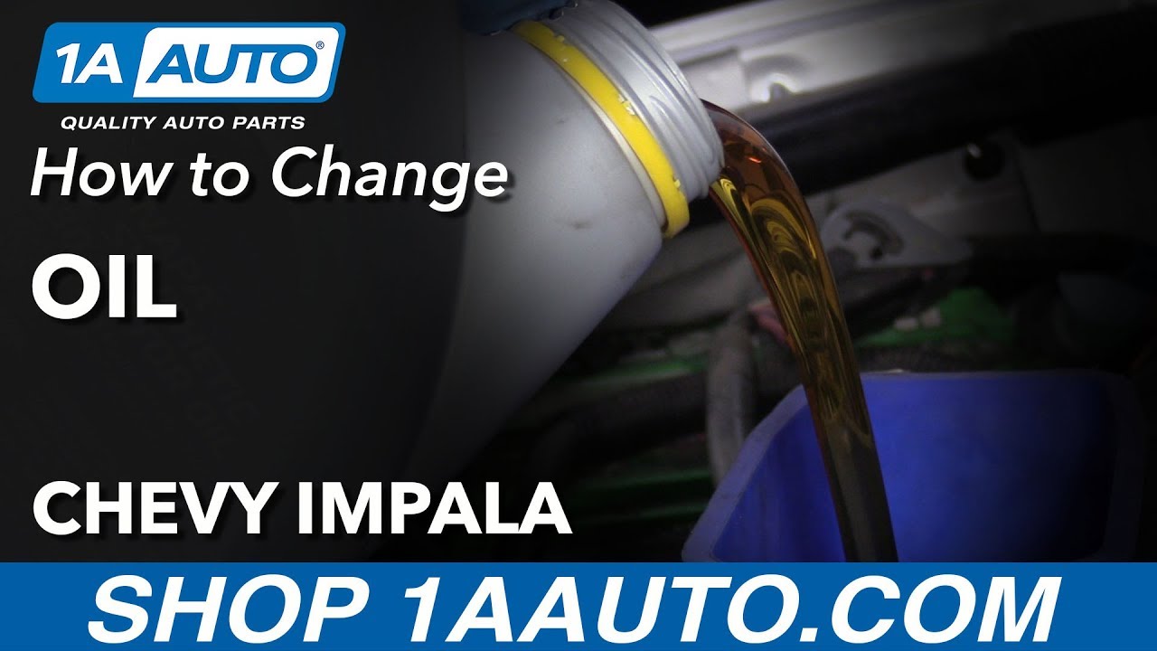 How to Change Oil 00-05 Chevy Impala