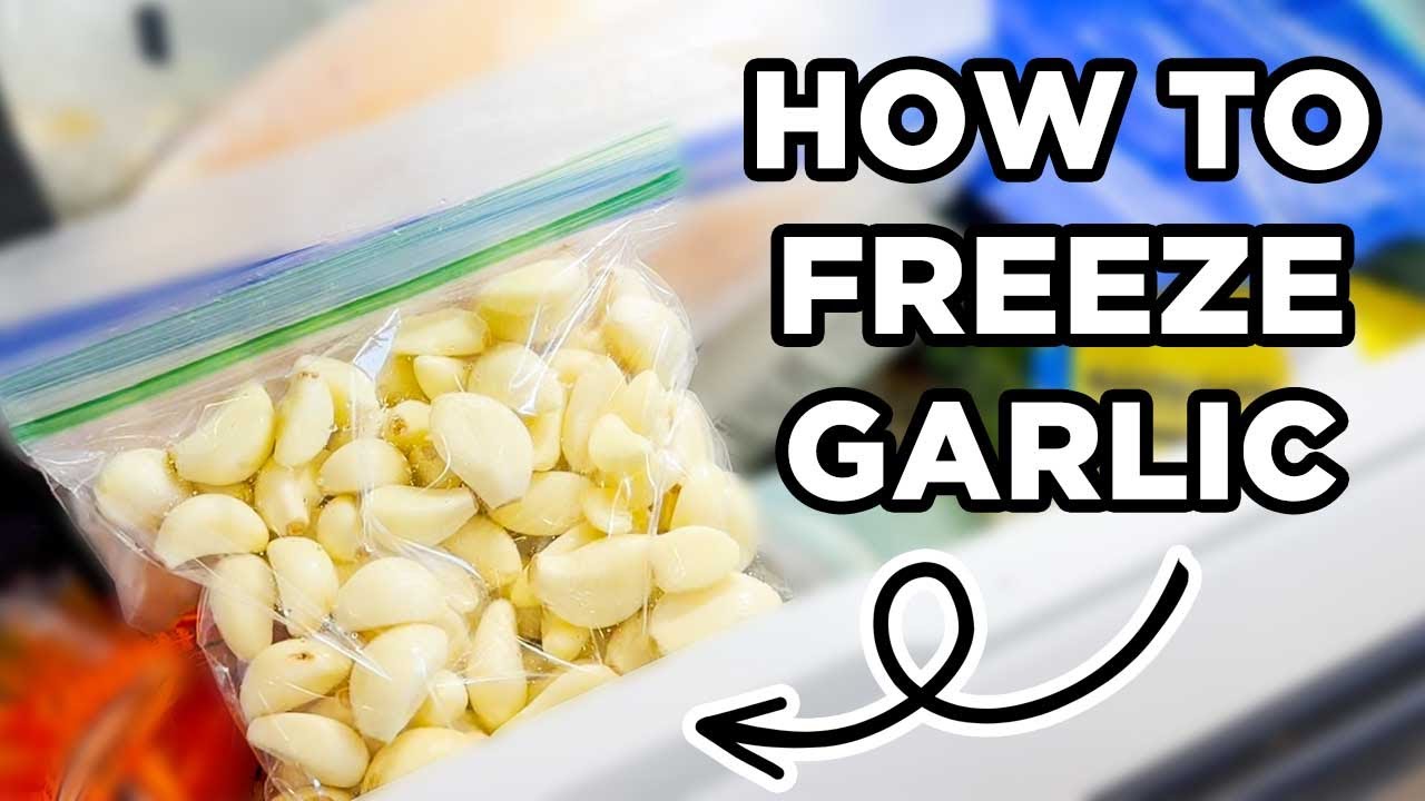 How to Freeze Garlic Cloves, Garlic Paste and Minced Garlic the EASY Way