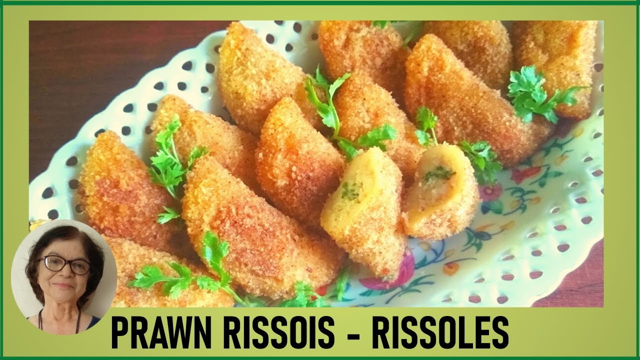 Goan Prawn Rissois / Rissois / Shrimp Rissoles / Rissoles / Goan Rissois / Shrimp Rissois