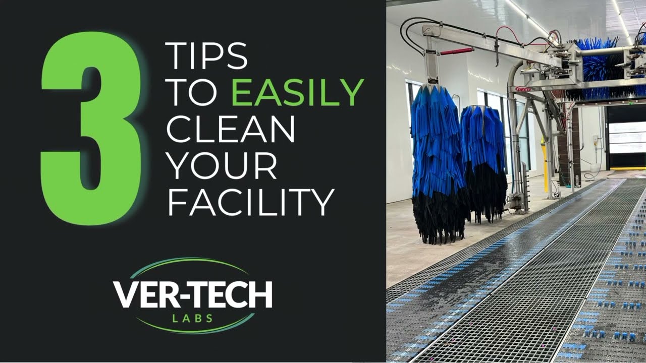 3 Step Facility Cleaning with Ver-tech Labs