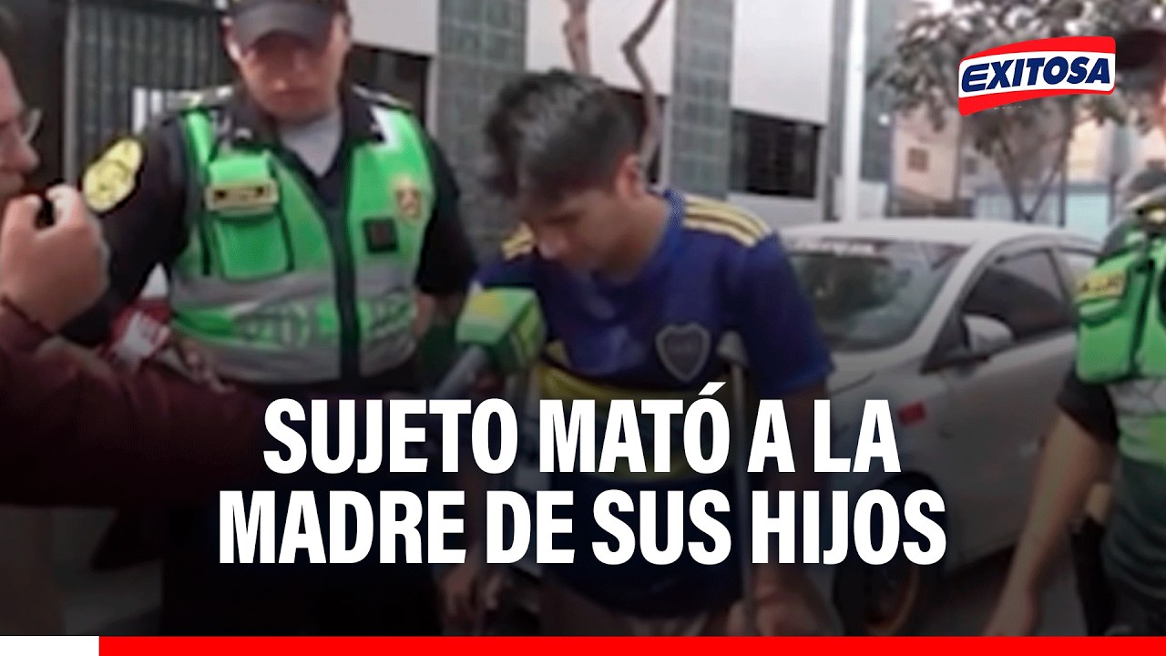 🔴🔵 A pocas horas del Día de la Mujer: Capturan a sujeto acusado de matar a la madre de sus hijos