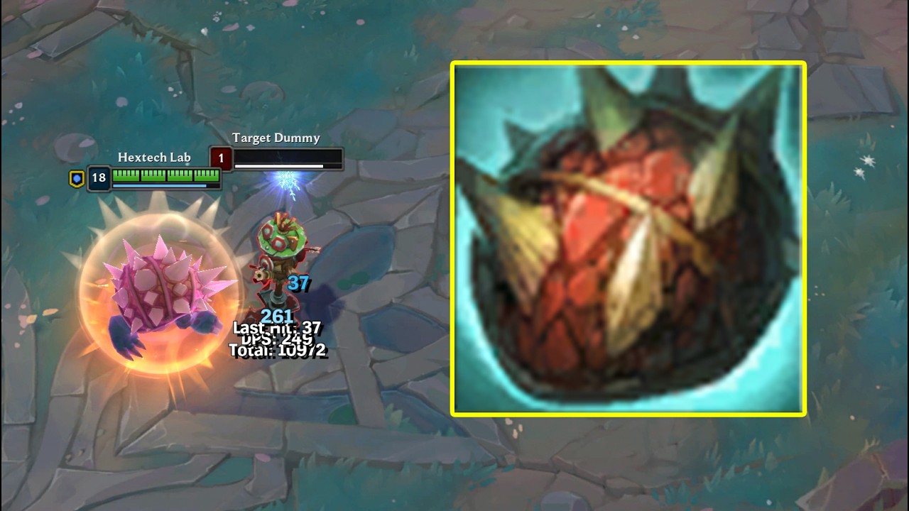 How much AD can Rammus get from his New Passive?