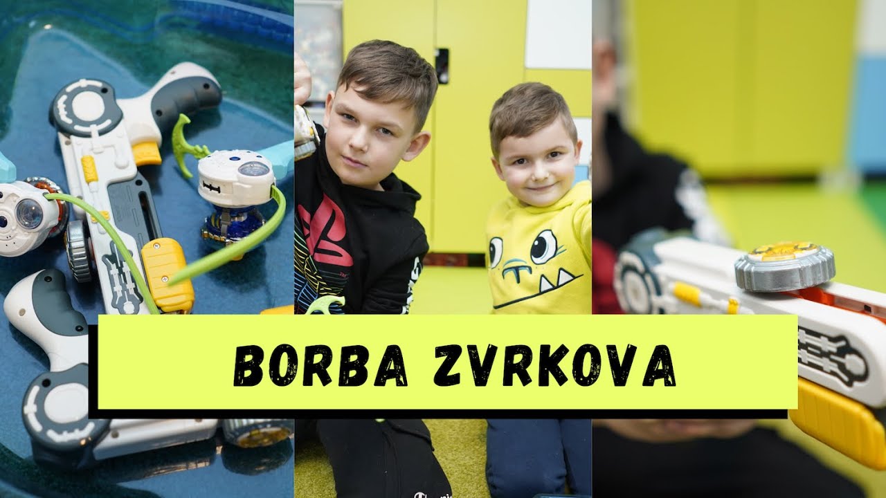 Borba Spin Fighters VS Infinity Nado