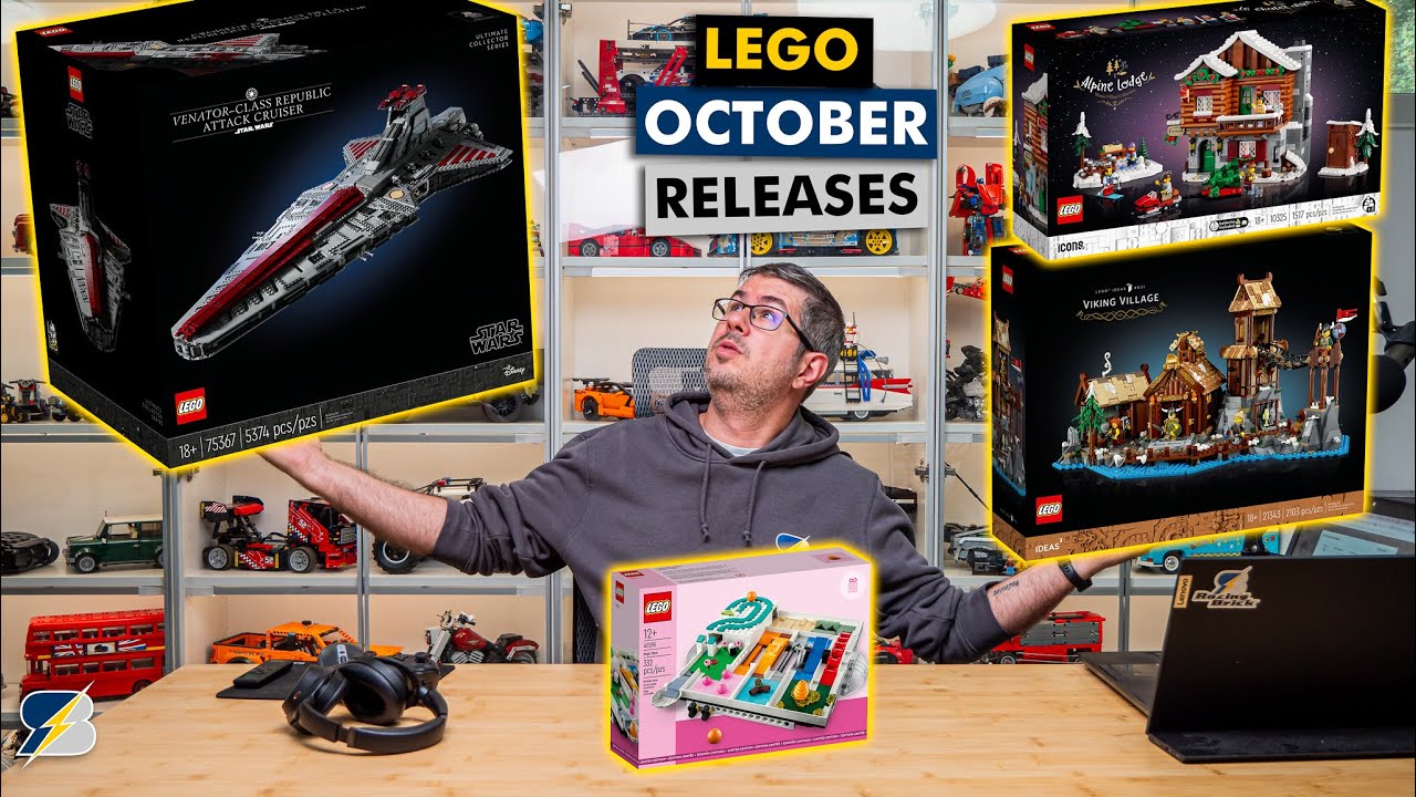 Back from Billund - cool new LEGO releases and gifts for October!