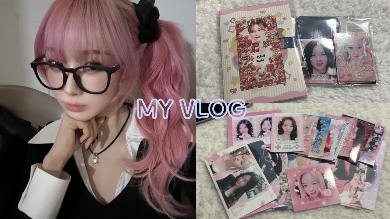 [마이로그] 리치맨 럭드 분철 포장해요 ♥︎ | 에스파 | 마이 | 젤프 | 리치맨 | 앨범 | 포장 | 포카