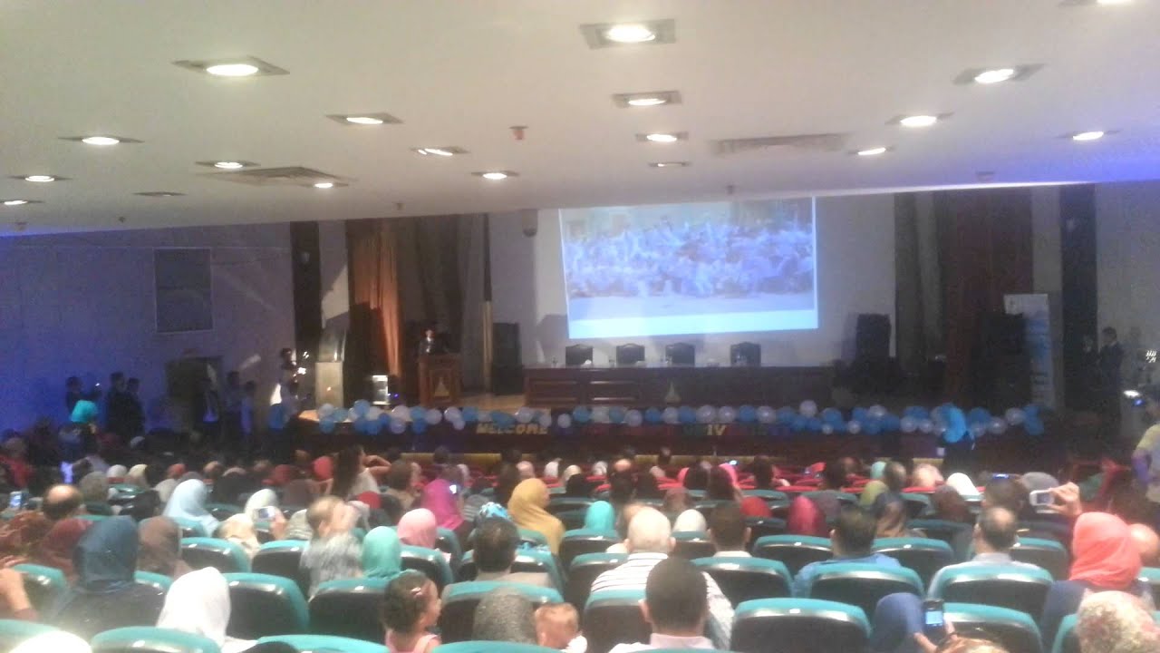 كلمة دفعة هندسة زراعية 2015 جامعة عين شمس بحفل الخريجين