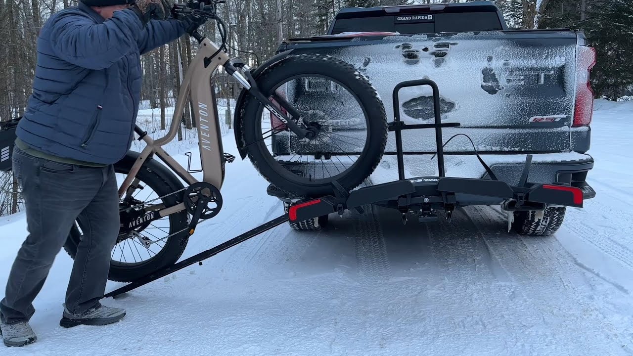 Eco Pro Hitch E Bike Rack with Ramp 2601