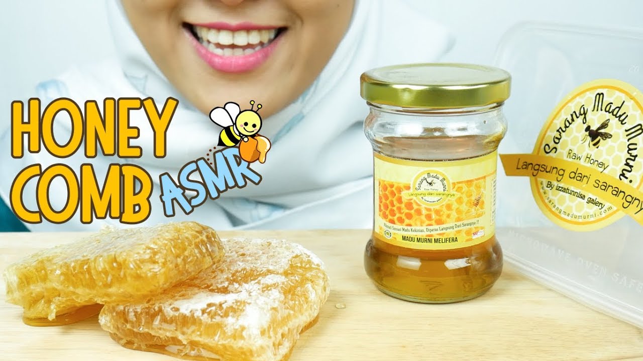 ASMR Eating Sounds: Honey Comb aka Madu Sarang || 먹방 ||  Endorse ||  ASMR Indonesia
