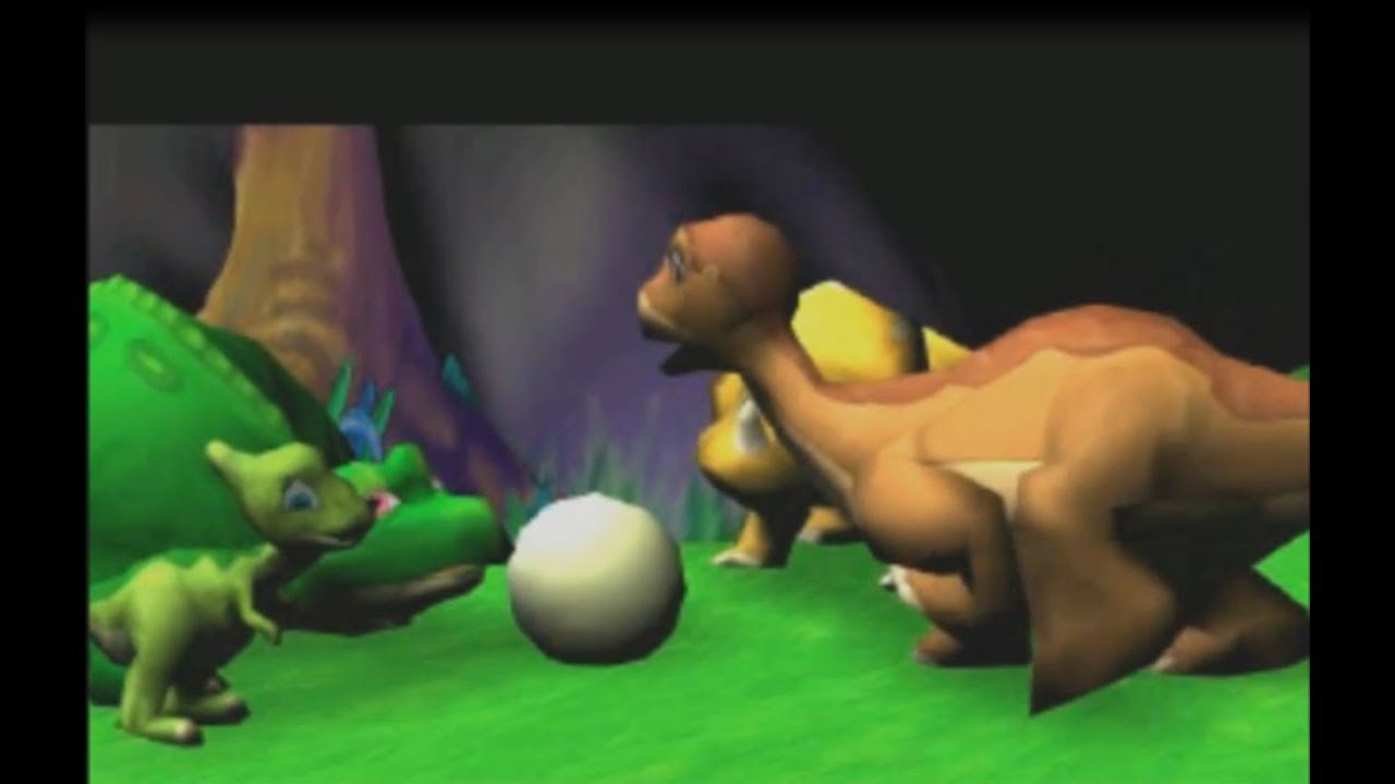The Land Before Time: Return to the Great Valley (ps1 game full part gameplay and no death)