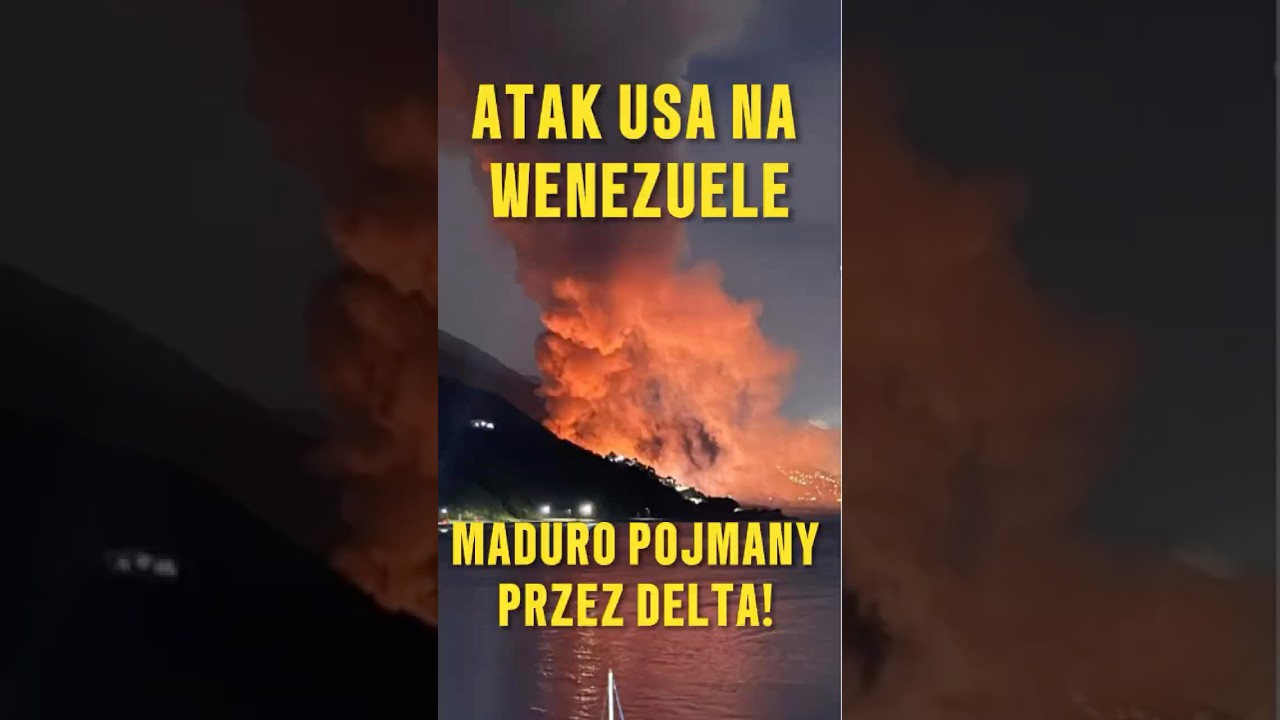 ATAK USA NA WENEZUELĘ - MADURO POJMANY PRZEZ DELTĘ! Wielki sukces USA?  #wojna #wenezuela