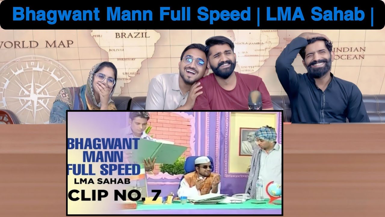 Punjabi Reaction on Bhagwant Mann Full Speed | LMA Sahab |