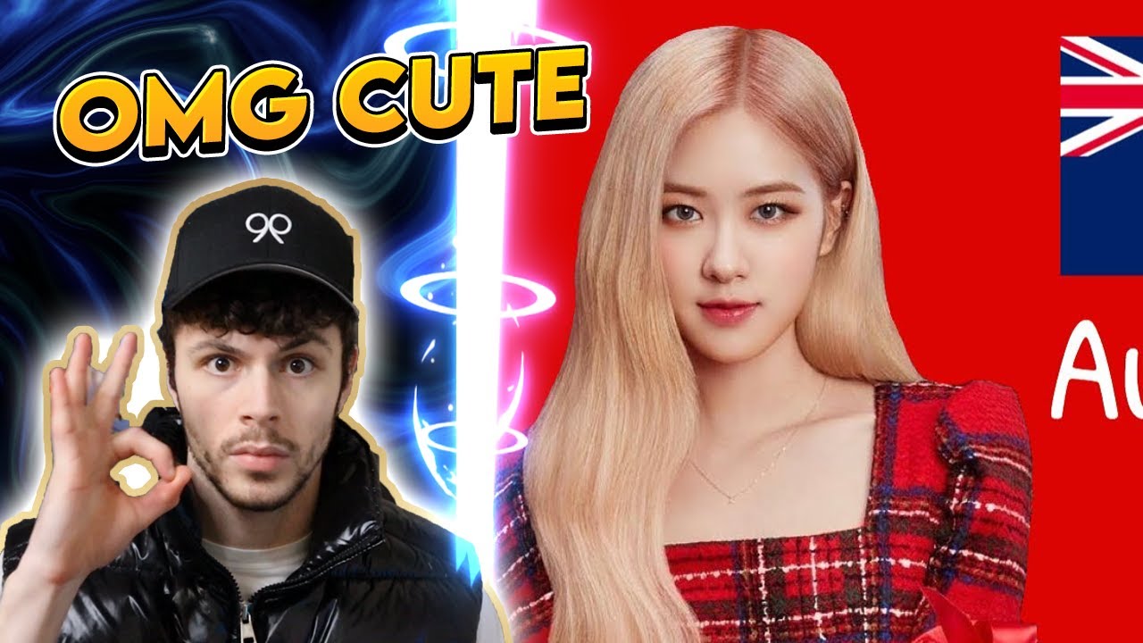 Blackpink Rosé Australian Accent Compilation REACTION