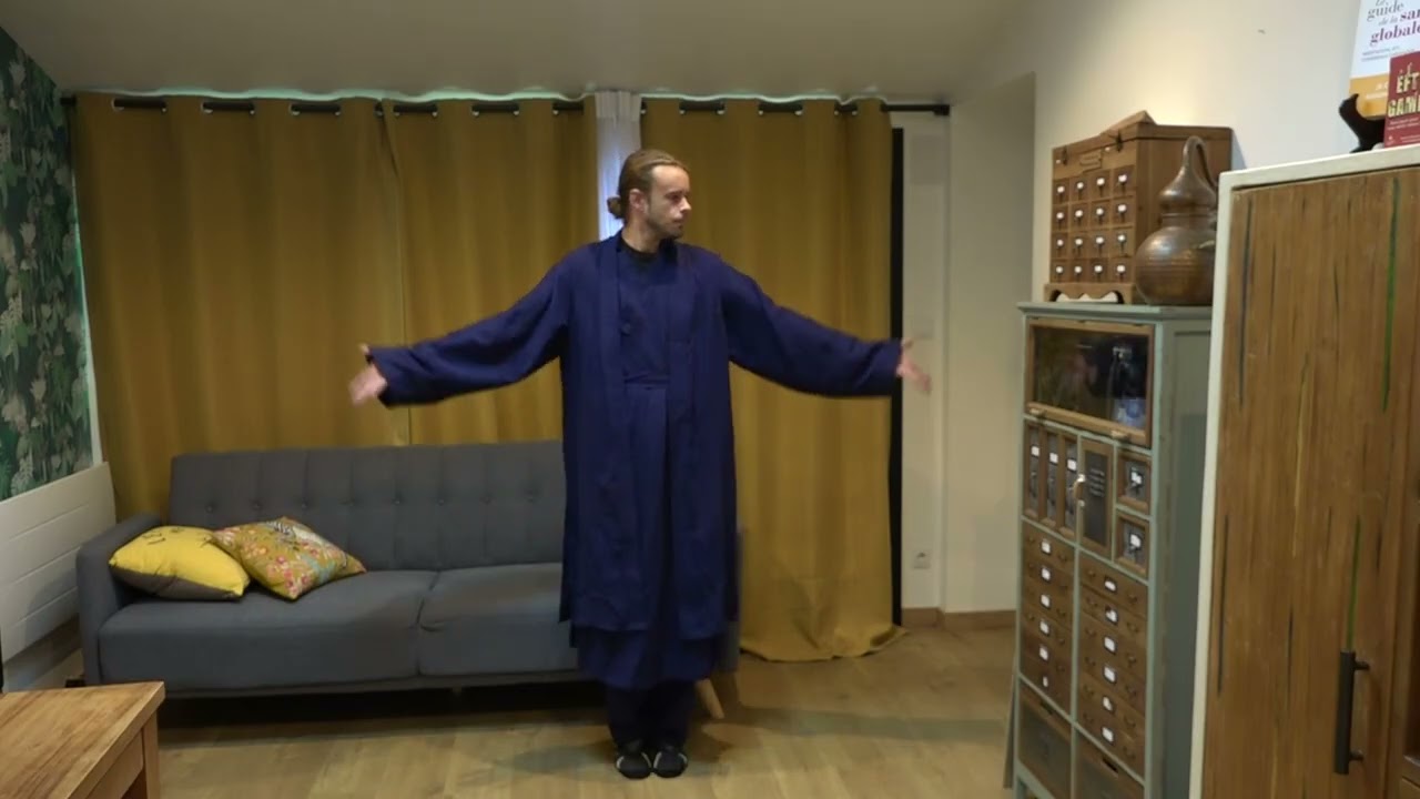 Qi Gong - Huitième mouvement du Ba Duan Jin, Les 8 pièces de Brocard