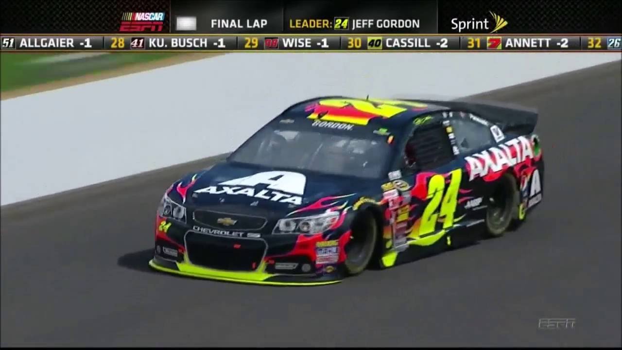 All of Jeff Gordon's Indianapolis Wins