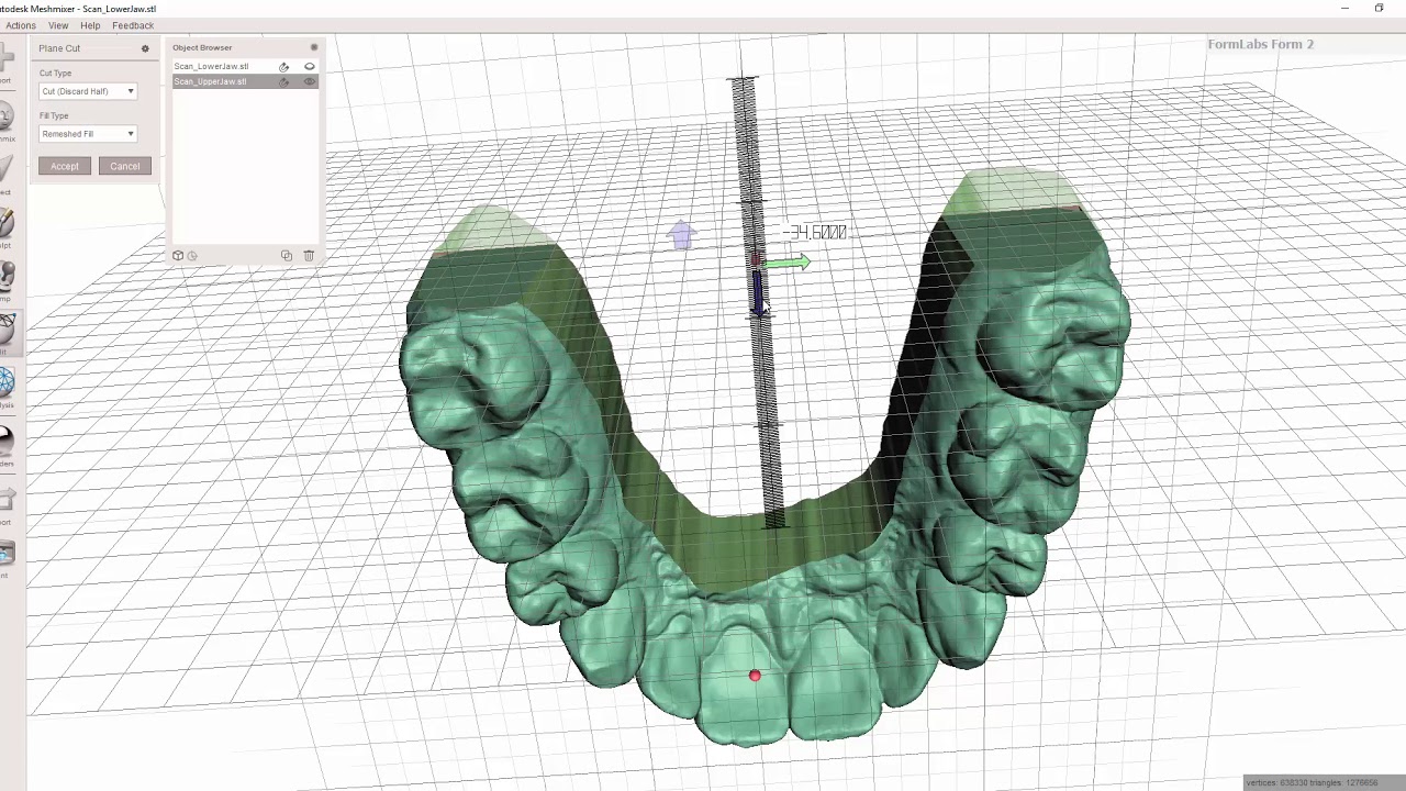 (UPDATE) MeshMixer- Vertical Model Printing