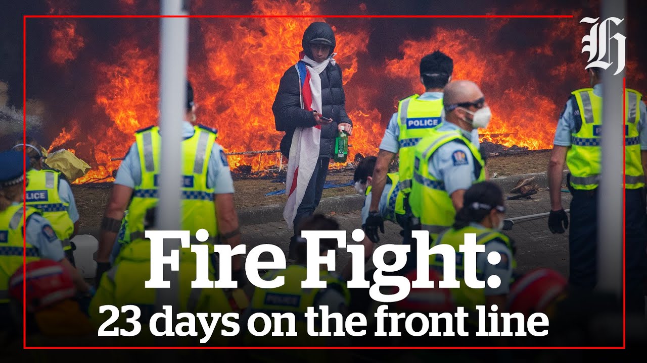 Fire Fight: 23 days on the front line at the Parliament protest | nzherald.co.nz