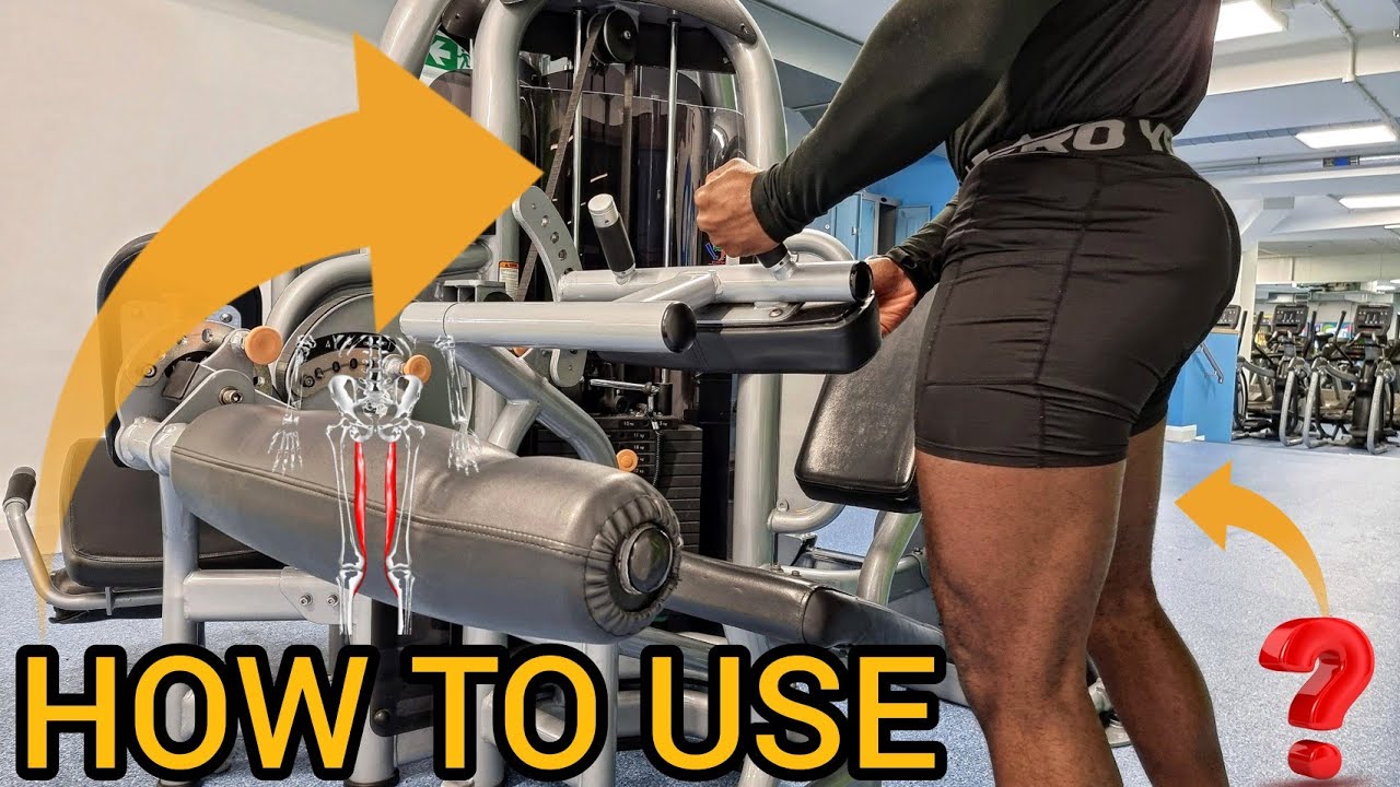 HOW TO USE THE Seated Leg Curl Machine | Learn The Correct Way | Beginners Guide