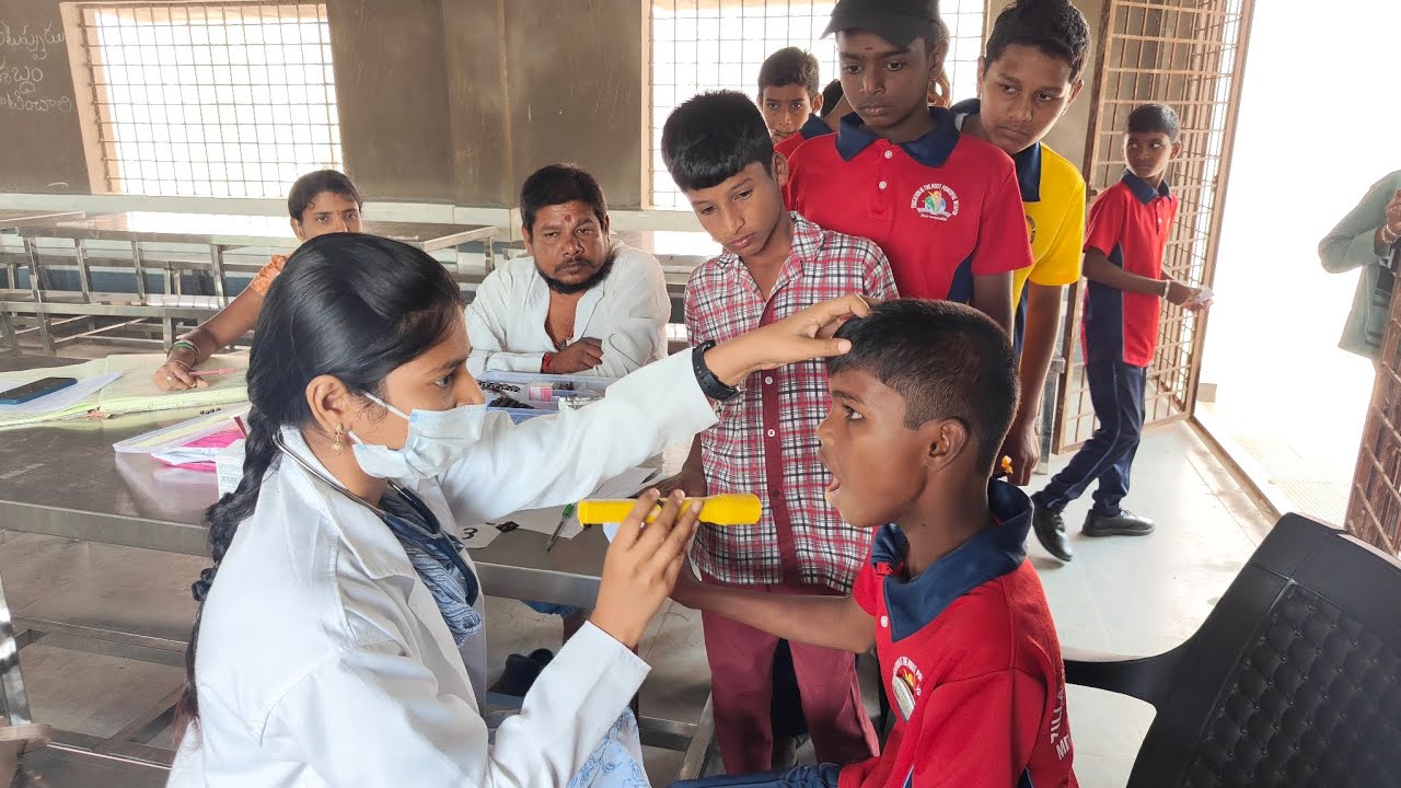 General Health Checkup|| Pragnapur #school🏫