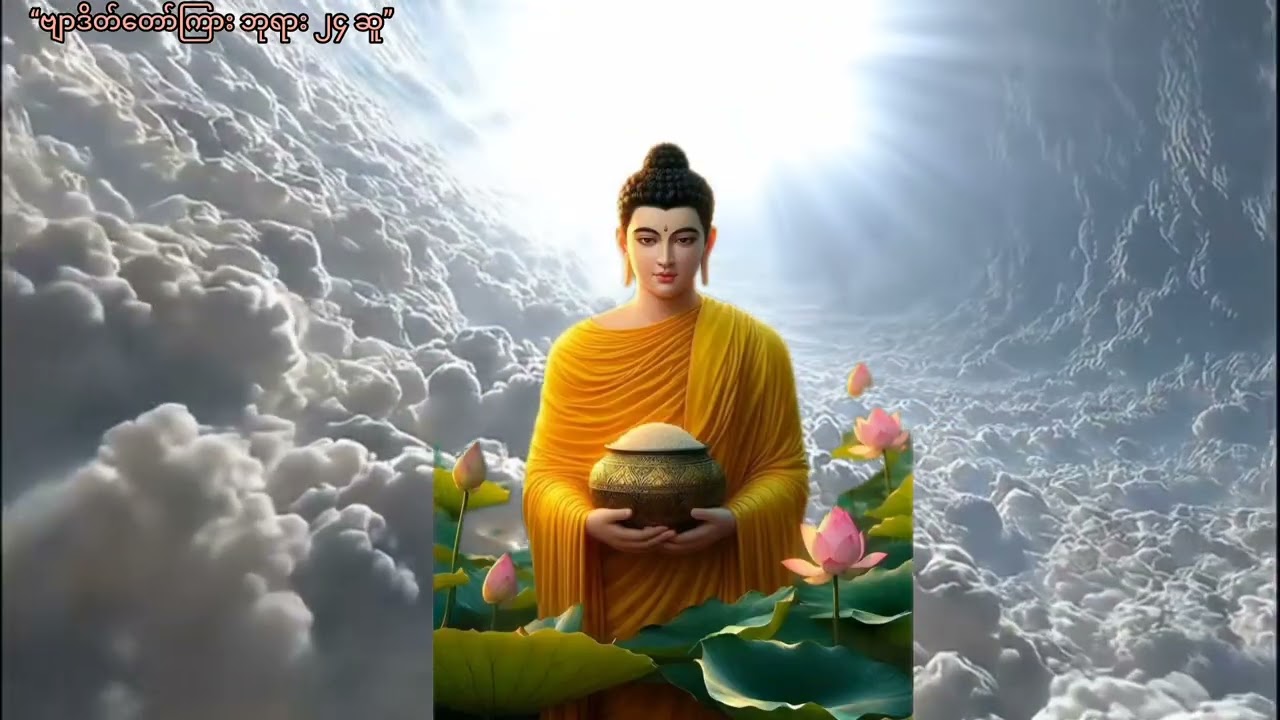 ဗျာဒိတ်တော်ကြား ဘုရား ၂၄ ဆူ | ဒေါက်တာ နန္ဒမာလာဘိဝံသ